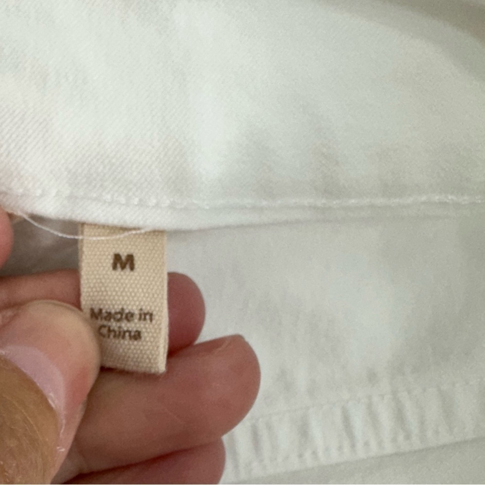 Soft surroundings white pants size M - Picture 8 of 9